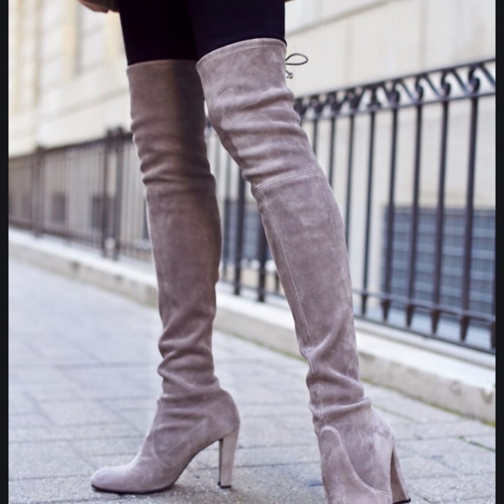 Stuart Weitzman Woman’s Highland Heel Boots